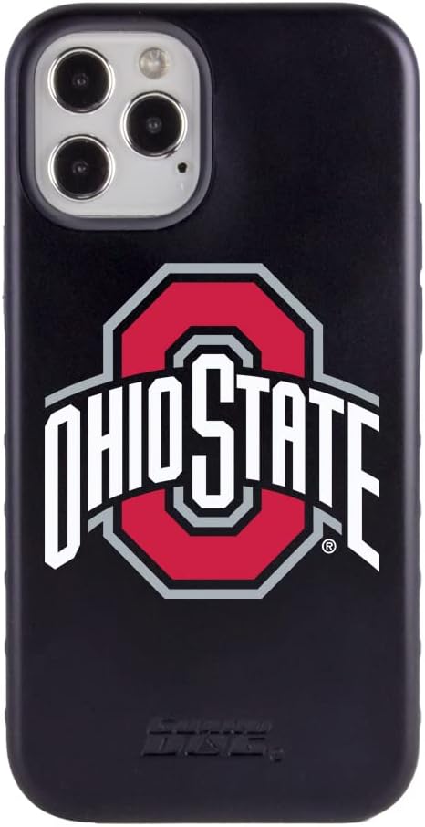 Guard Dog Case Compatible with iPhone 12/12 Pro - Military Grade - Rugged Two Piece Protection - Collegiate Licensed - Ohio State Buckeyes - Logo