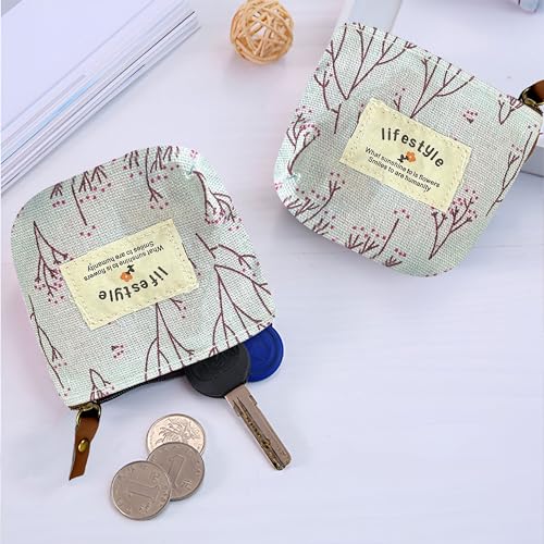 Image of Kraptick Multipurpose Coin Pouch for Men & Women, Compact Coin Organiser, Cash & Coin Holder Pouch, Stylish Mini Money Pouch for Everyday Use (Khaki)