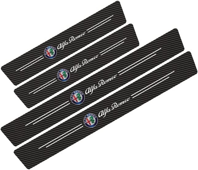 4 Stuks Instaplijsten Auto Geschikt voor Alfa Romeo Mito 2008-2018