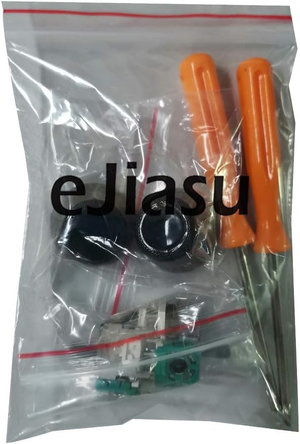 Xbox Controller Joystick Replacement 2 Piece 3D Joystick Rocker & Thumbsticks Grip Parts with T6/T8/T10 Screwdrivers Tool for Xbox One Controller