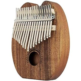 Kalimba Pouce Piano Thumb Piano Marimba 17-Clé African Kalimba Solide creux Pouce Piano Portable doigt Piano avec un… - Les Beatles, Paul McCartney, John Lennon, RIngo Starr, George Harrison