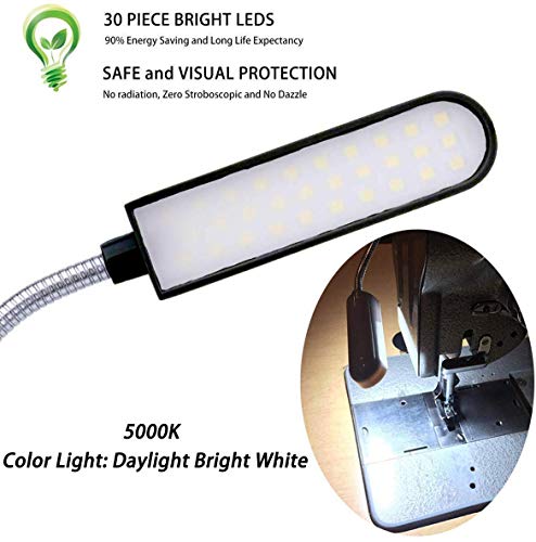 image for EVISWIY Sewing Machine Light LED Lighting (30LEDs) 6 Watt Multifunctio
