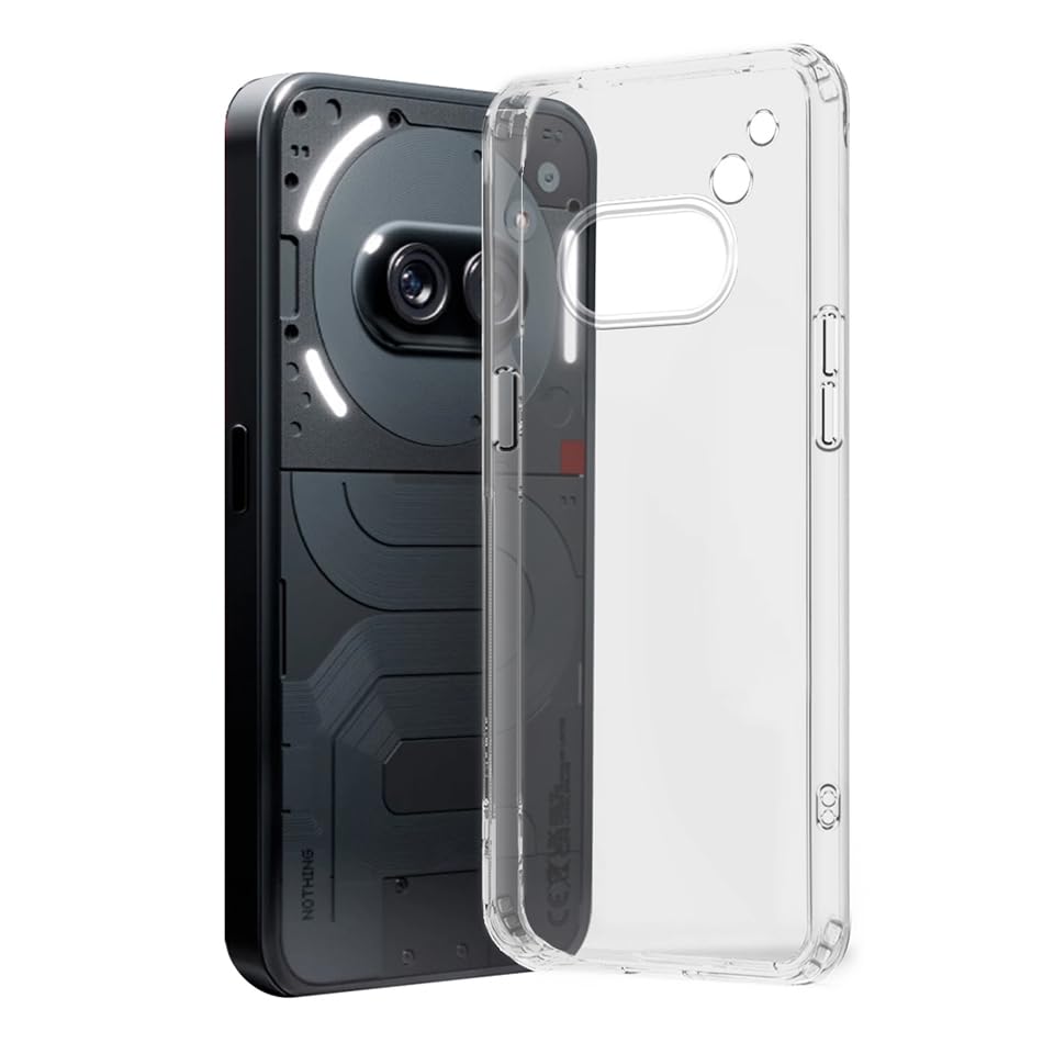Fashionury Crystal Clear Back Case for Nothing Phone 2a Plus 5G / Nothing Phone 2a | Camera Protection Bump | Clear Back | Bumper Case for Nothing Phone 2a Plus 5G / Nothing Phone 2a (TPU,Transparent) (B0CZS1GR78) Amazon Price History, Amazon Price Tracker