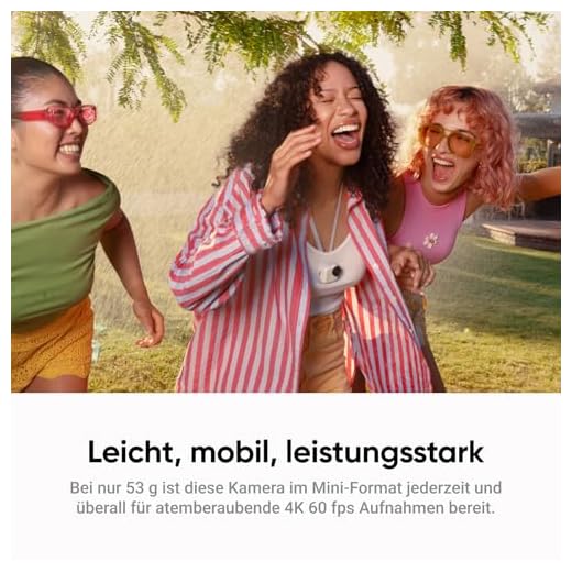 Insta360 GO Ultra Nachtschwarz 4K Mini-Cam