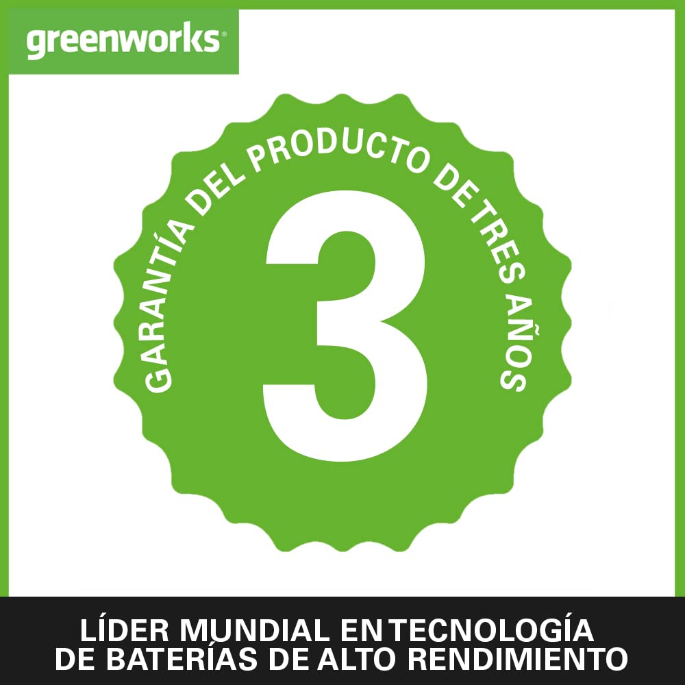 Greenworks GD40ST Quitanieves Monoetapa de Batería con Motor sin Escobillas, Camino Despejado 51 cm, Profundidad Despejada 30 cm, 1900 rpm, 180 ° Tolva Girable SIN Batería de 40V y Cargador