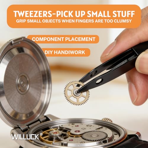 Christmas Stocking Stuffers, Small Pocket Multitool Knife for Men - 7 in 1 EDC Box Cutter with Tweezers, Everyday Carry Essential with Keyhole, Camping Gear, Fathers Day Dad Gifts for Men Birthday - Image 3