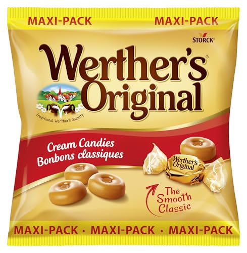 Werthers Original Butter Candies Classic Creamy Caramel Treats Gluten-Free & Vegetarian 300 g (Pack of 1)