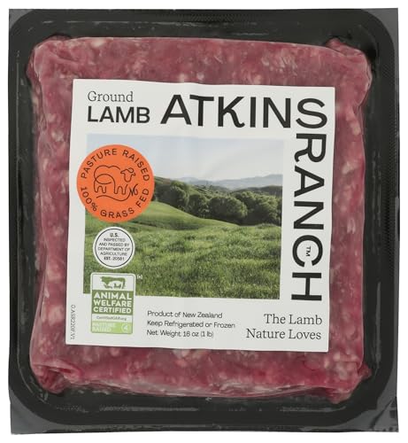 Atkins Ranch Ground Lamb, 1lb