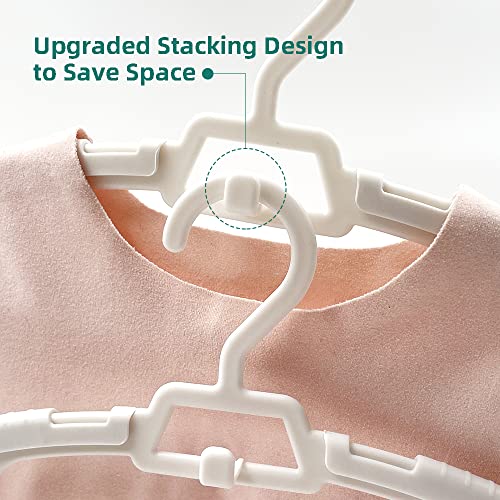 Besslee 6/24 Pack Adjustable Baby Clothes Hangers For Closet thumb #3