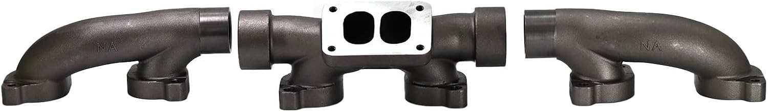 New Complete Exhaust Manifold with Mounting Kit for 12.7L Detroit Diesel Series 60 Engine 23512897