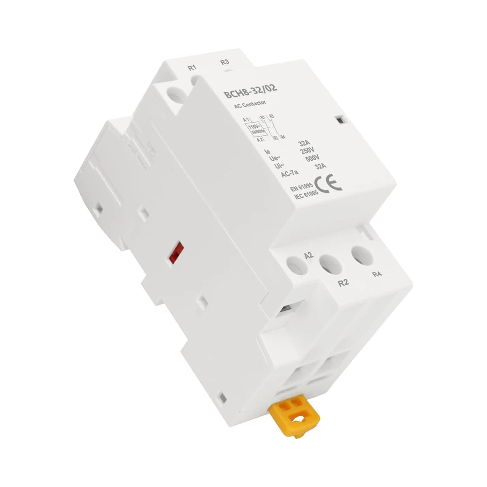 BCH8-32/02 - Contattore di carica CA 32 A, 24 V/110 V/230 V, contattore automatico CA 2 NF 2 poli, 1 pezzo(2NC_AC 230V)