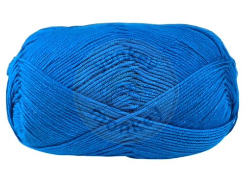Image of 10-Pack of Yonkey Monkey 500 Grams Yarn - 70% Rayon derived from Bamboo, 30% Cotton - Imported - Blue 9056