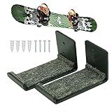 MCGOS Snowboard-Präsentationsständer - Snowboardhalter für die Wand - Snowboard-Aufhängerregal für Skibrett, Skateboard, Snowboard