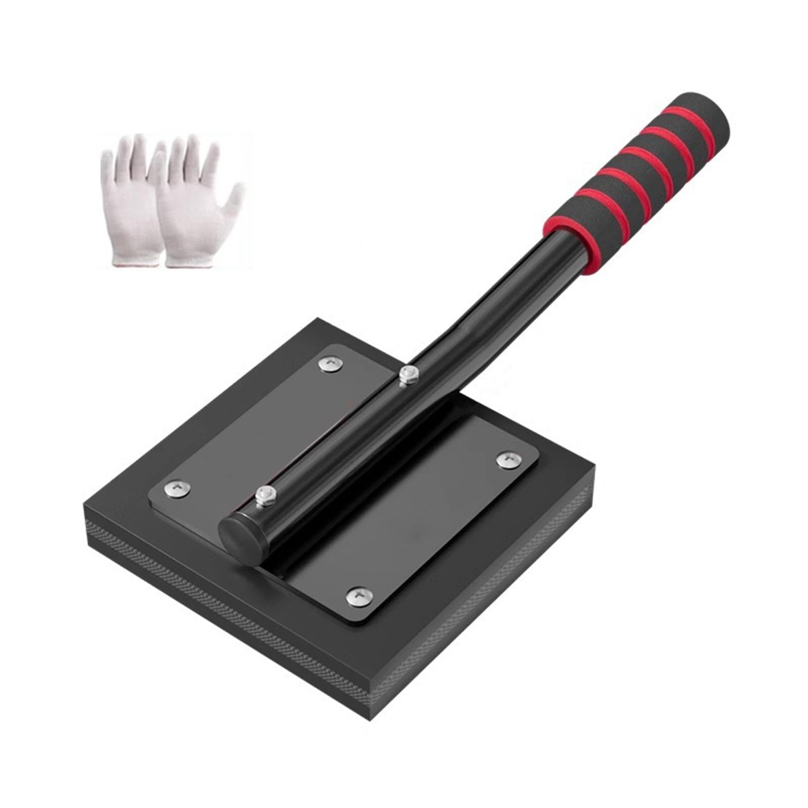 Tsophreniq Shock-Absorbing Floor Installation Hammer Steel Design For Ceramic Alignment Mallets Noise Reduced Design With Comfortable Grip For Contractors Fatigue Less
