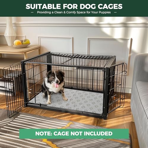 Fxw Washable Pee Pads for Dogs Puppy Pads with Super Absorbent 41 X 27 Specifically Designed for 42inch Cages Rectangle  Cucciolini Doodles Fxw washable pee pads for dogs puppy pads with super absorbent 41 x 27 specifically designed for 42inch cages rectangle   cucciolini doodles