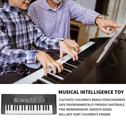 Pwshymi Mini Piano Numérique, 37 clés Piano électrique avec Microphone, Fonction d’enregistrement Clavier Musical pour… - Les Beatles, Paul McCartney, John Lennon, RIngo Starr, George Harrison Pwshymi Mini Piano Numérique, 37 clés Piano électrique avec Microphone, Fonction d'enregistrement Clavier Musical pour… – Image 8