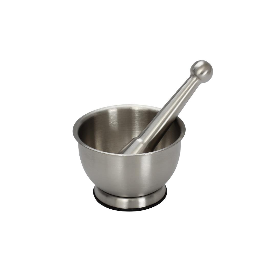 BOJ 01218004 12180 Mortier en INOX 12 cm -