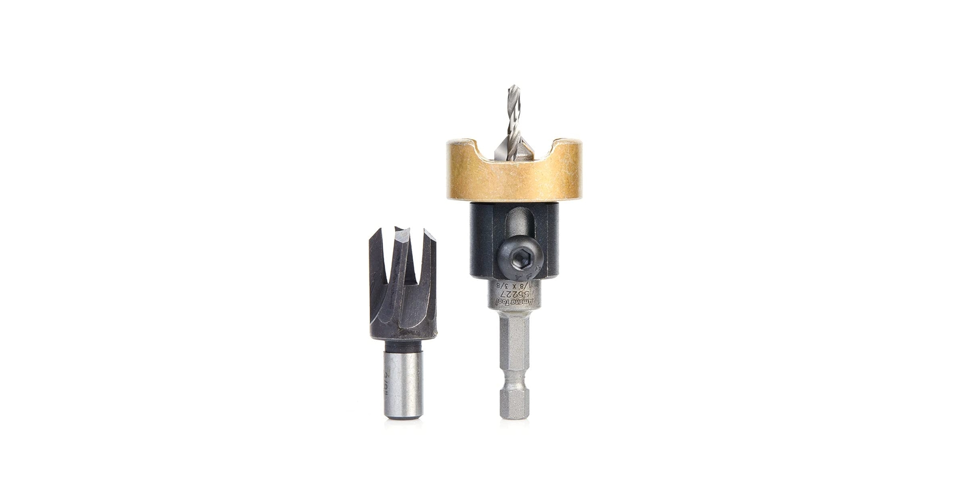 manaページ Amana Tool Carbide Tipped Countersink Drill Bit with, Plug