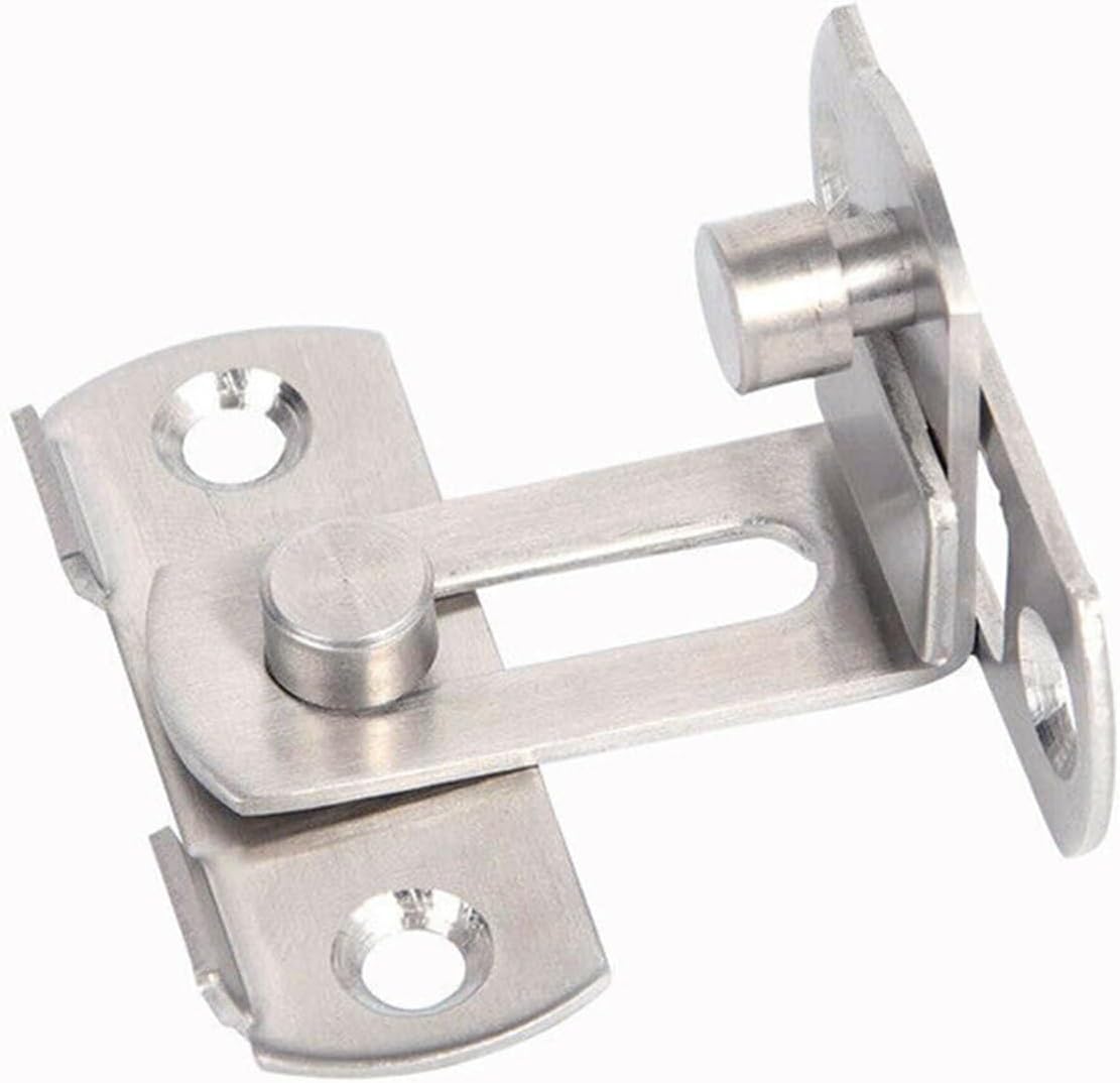 BREAKA 90 Degree Right Angle Door Latch Stainless Steel Door Locks Bolt for Barn Sliding Door Flip Door Buckles Household Ornaments