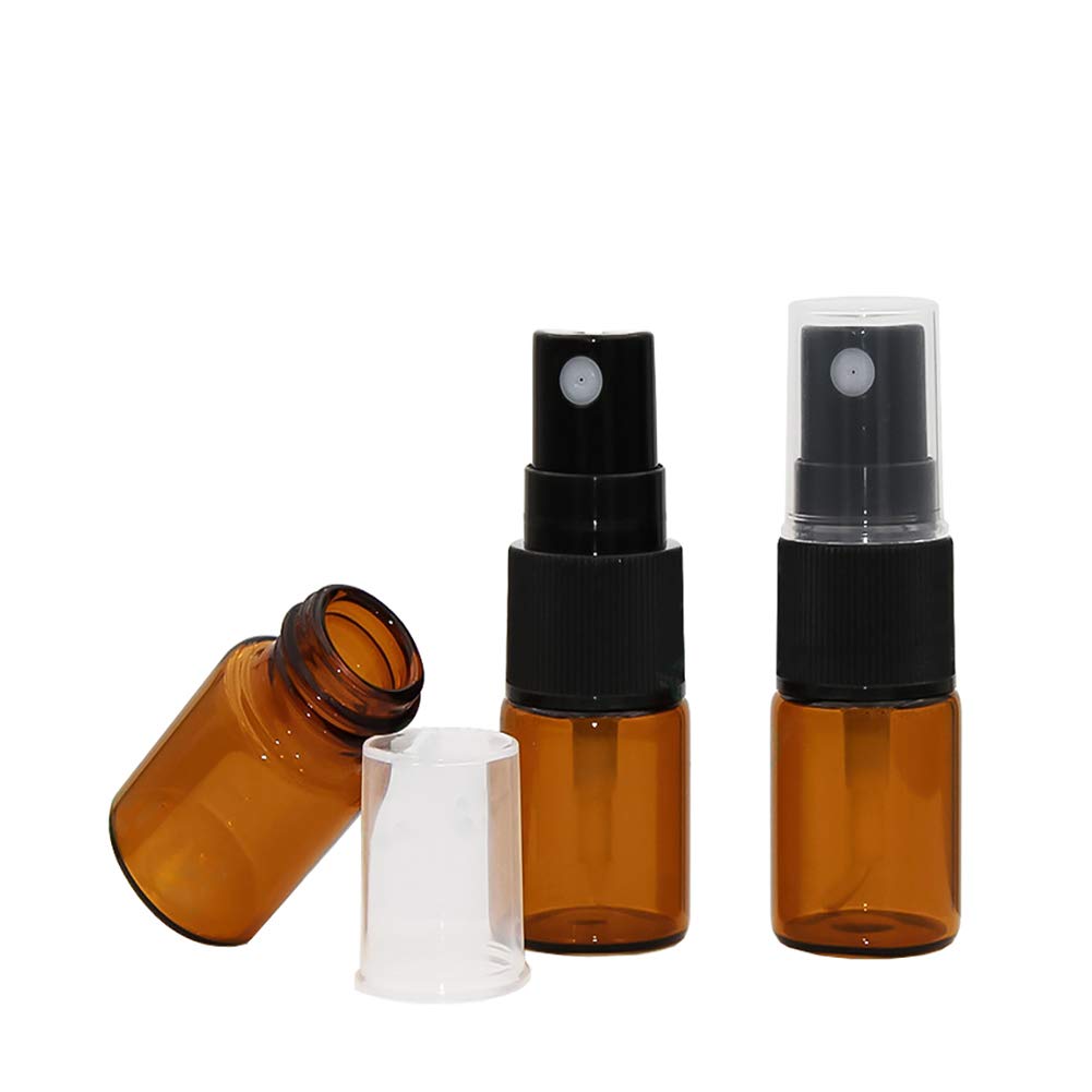 Relaxdays - Sprühflasche Braunglas 4er Set, 250 ml | Rx_10050921_8053 Relaxdays - Sprühflasche Braunglas 4er Set, 250 ml | Rx_10050921_8053