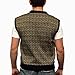 My Party Shirt Ferris Bueller Sweater Vest - Costume & Everyday Wear 80s Movie Halloween Outfit - Black & Gold Patterned Knit (US, Alpha, X-Small, Regular, Regular, Multicolor)