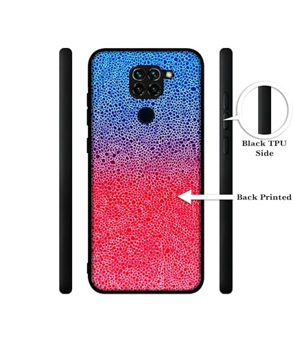 Image of Bubbles Design Premium 2D Printed Metal Back Case Cover for Mi Redmi Note 9 4G