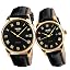 Black Strap+Gold case+Black Dial