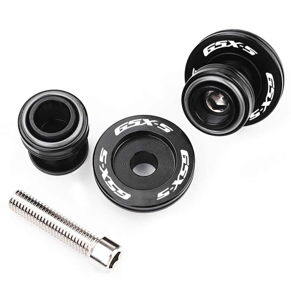 Support de montage de bobines de 8 mm pour GSXS 750 950 1000 1000GT GSX-S GSXS750 GSXS950 GSXS1000 GSXS1000GT - Accessoires pour moto - Support de chaîne - Protection de chaîne (Gris)