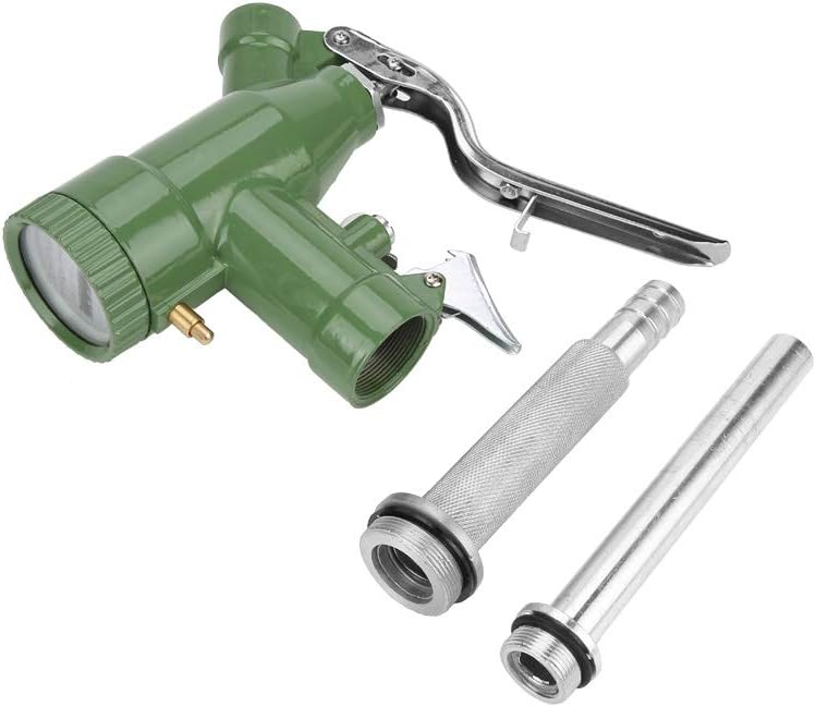 Kerosene Gasoline Nozzle Gun with Flow Meter Lightweight Portable for Fuel Management in Construction Industrial Enterprises Government Agencies Aluminum Alloy 15mm Size