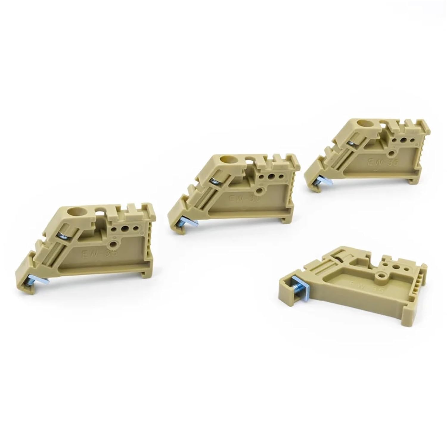 100PCS EW 35 End Stop SAK Terminal Blocks Din Rail End Bracket