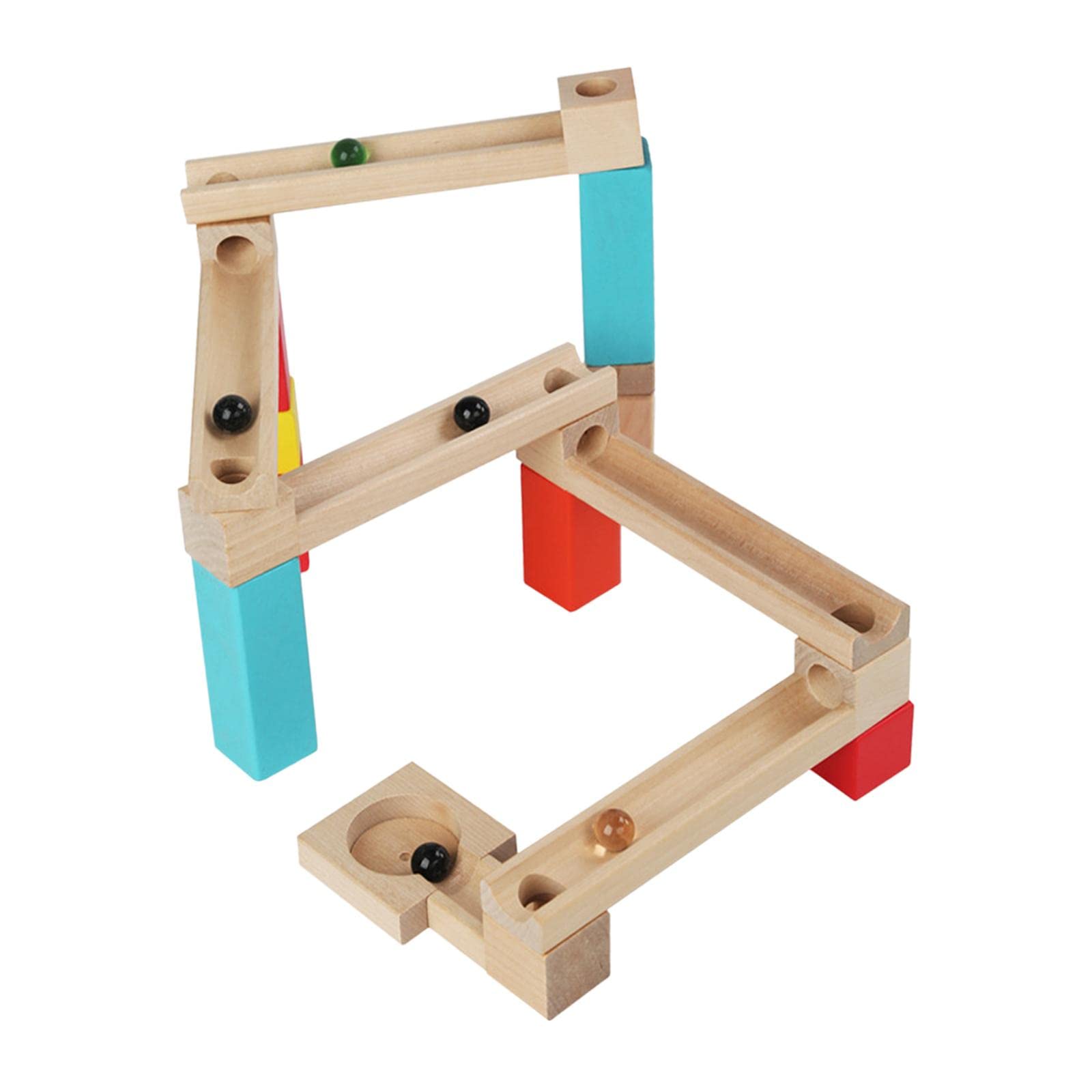SECRET DESIRE Wooden Marble Run Learning Activities Montessori for Gifts Birthday Gift|Bathing Accessories-image-26