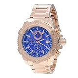 30 ATM Nautec No Limit Herren Chronograph Quarz Uhr mit Edelstahl Armband RPLS-QZ RG-BL