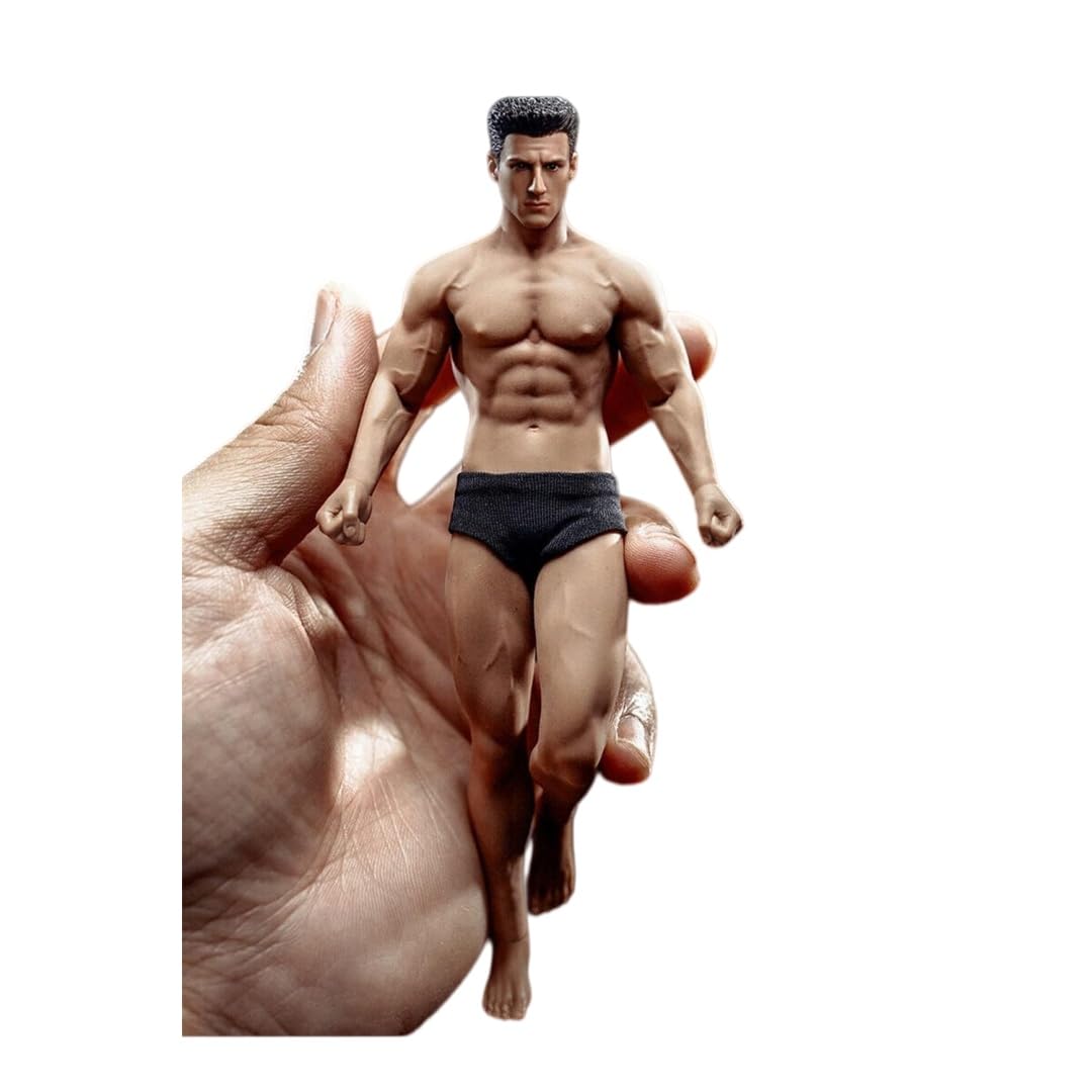 JAMING TBLeague Figurine d'action à l'échelle 1/12, 15,2 cm, forme musculaire, super flexible, sans couture, collection Body Doll (Type-A)
