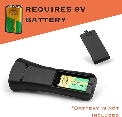 Miniatura 3 de BELMAKS Dispositivo de control ultrasónico antiladridos para mascotas, entrenamiento de control de ladridos de perro, múltiples funciones, comandos