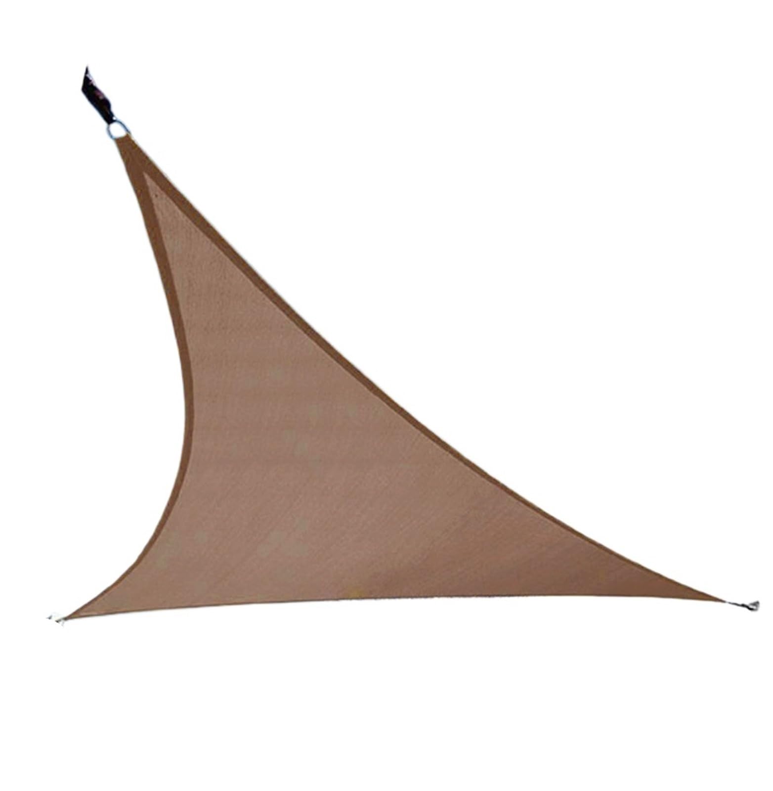 Voile D'Ombrage Triangulaire Voile d'ombrage Triangulaire imperméable en Polyester, abri Solaire d'extérieur for Jardin et Camping(3.6x3.6x3.6m)