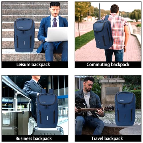 Image of Wesley Rover Pro Series Smart Tech Anti-Theft Laptop Backpack With USB-A & C Type Charging, Internal Organiser Water-Resistant Scratch-Resistant /Business /College /Office bag fits laptop upto 16 inch