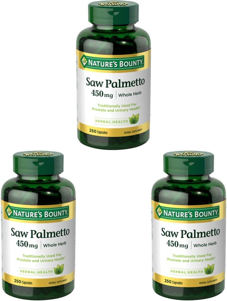Nature's Bounty Saw Palmetto Support for Prostate and