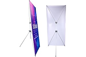 Adjustable Banner Display Stand for Maximum Visibility