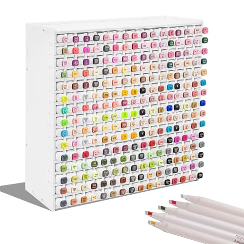 Rangement feutre acrylique à compartiment modulable pour trier vos feutres