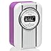 Produktbild VQ Christie DAB/DAB+ Digital- und FM-Radio mit Bluetooth/NFC, Weckfunktion, drehbarem Display und Emaille-Blende - Leuchtende Orchidee