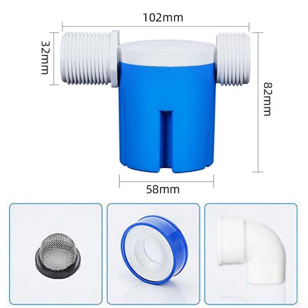 Valvola A Galleggiante Automatica 1/2" - Per Serbatoi Acqua, Antiruggine E Facile Installazione - Foto 3