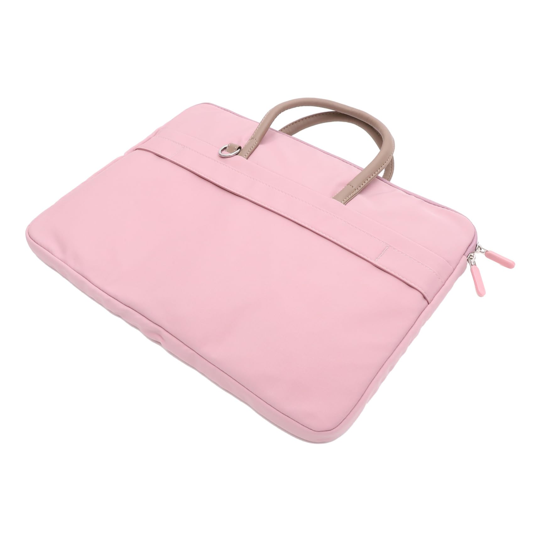 Operitacx Computadora Portatil Portatil Bolsas De Computadora Para Hombres Mochila Portatil Mujer Bolso Portátil De Bolsa Pequeña Portátil Llevar Portátil Plegable Manejar Rosa Poliéster