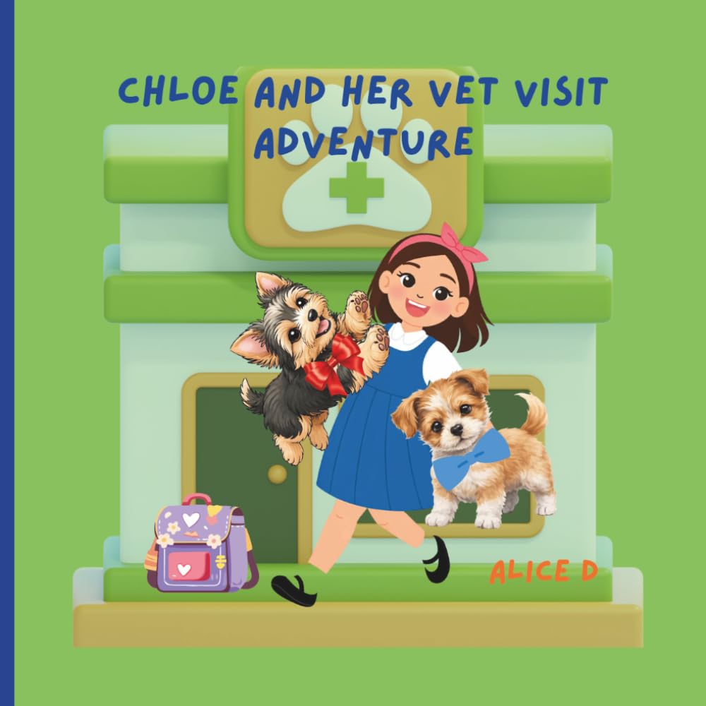 Chloe and Her Vet Visit Adventure: A Gentle Story About Courage and Caring for Pets (Chloe Finds Her Forever Family: A cute story about a puppy named Chloe)