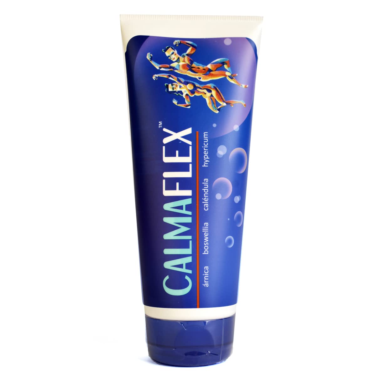 CALMAFLEX Crema gel dolor muscular 200ml | Antiinflamatoria Natural Arnica Boswellia Hypericum | FORTE | EFECTO FRÍO CALOR | Contracturas Cuello Cervical Espalda Rodilla