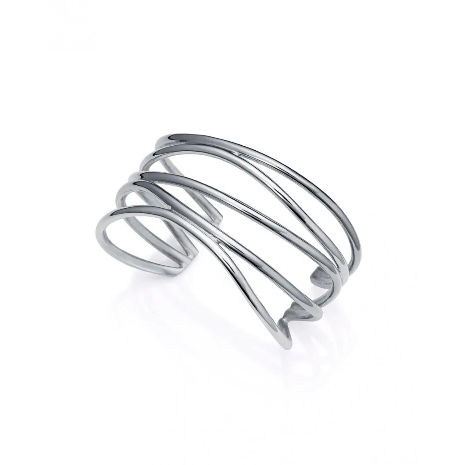 Viceroy Fashion 14084P01000 - Pulsera de Acero para Mujer, Elegancia y Estilo Chic de 5,8 cm