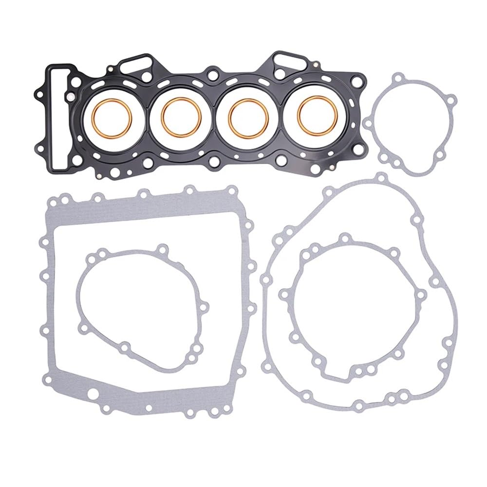 Motorcycle Clutch Cover Gasket Kit Fit for Ninja ZX6R ZX636 ABS KRT Edition ZX600P 11054-1643 11061-0250 11061-0249 11004-0057 Replacement Parts