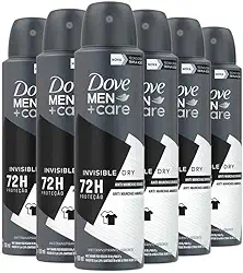 Kit Desodorante Aerosol Dove Men Invisible Dry 89g - 6 Unidades