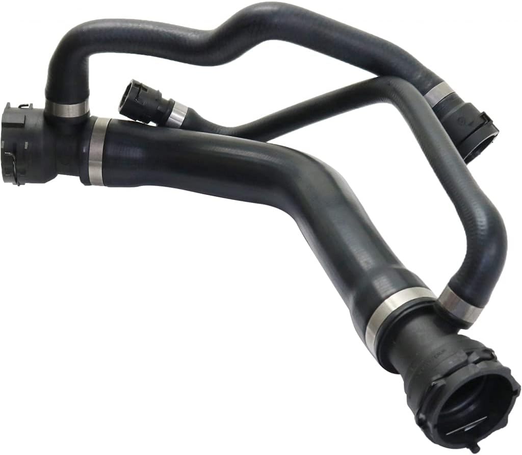For BMW 750i / 750Li Radiator Hose 2006 2007 2008 | Upper | Coolant Hose | 8 Cyl | 4.8L Engine | 17127535742