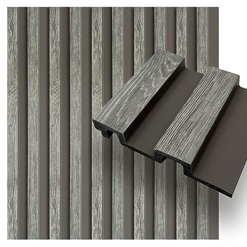 Concord 3D Wall Panels | Sample - Classic Grey 2
