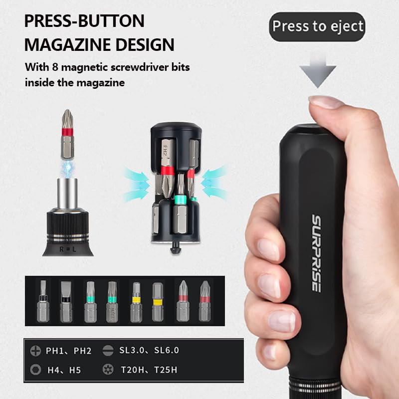 Pozlle 28-in-1 precise ratchet screwdriver set, robust and durable, portable - Image 3
